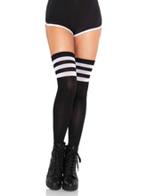 Gina Athletic Thigh High Stockings
