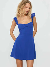 Landon Mini Dress Cobalt Blue