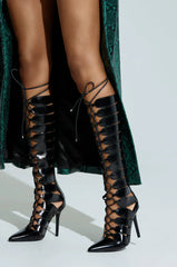 Azalea Wang Bastian Black Boot