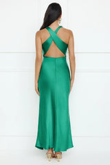 Eden Satin Maxi Dress