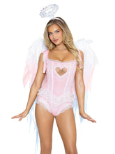 Angel Ombre Chiffon Wings and Halo Headband.
