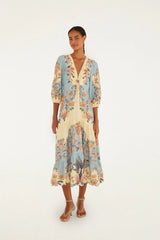 Butter Yellow Boho Beauty Maxi Dress