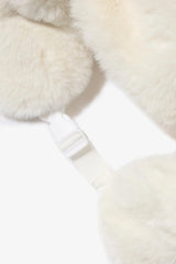 Faux-Fur Trapper Hat in Ice