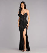 Mckayla Rhinestone Mermaid Formal Dress