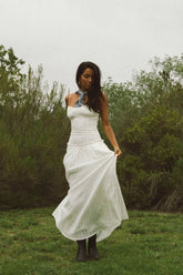 Nataly Ruched Maxi Dress