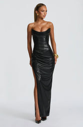 Alba Maxi Dress - Black