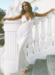 Allegra Maxi Dress Champagne