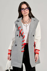 Walk My Way Everyday Trench