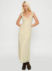 Jayne Frill Maxi Dress Multi