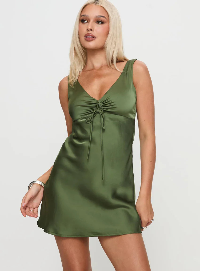 Kosettina Mini Dress Green