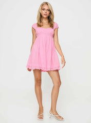 Carlita Mini Dress Pink