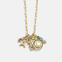 Block Pavé Initial Cluster Charm - Y