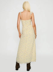 Jayne Frill Maxi Dress Multi