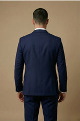 Men’S Three-Piece Wedding Guest Suit – Tailored Slim Fit Jacket, Waistcoat And Trousers For Formal Celebrations