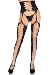 Lyra Garter Belt Stockings