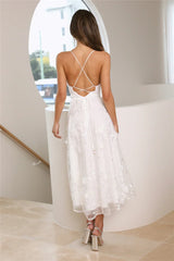 Dreamy Occasion Dress White