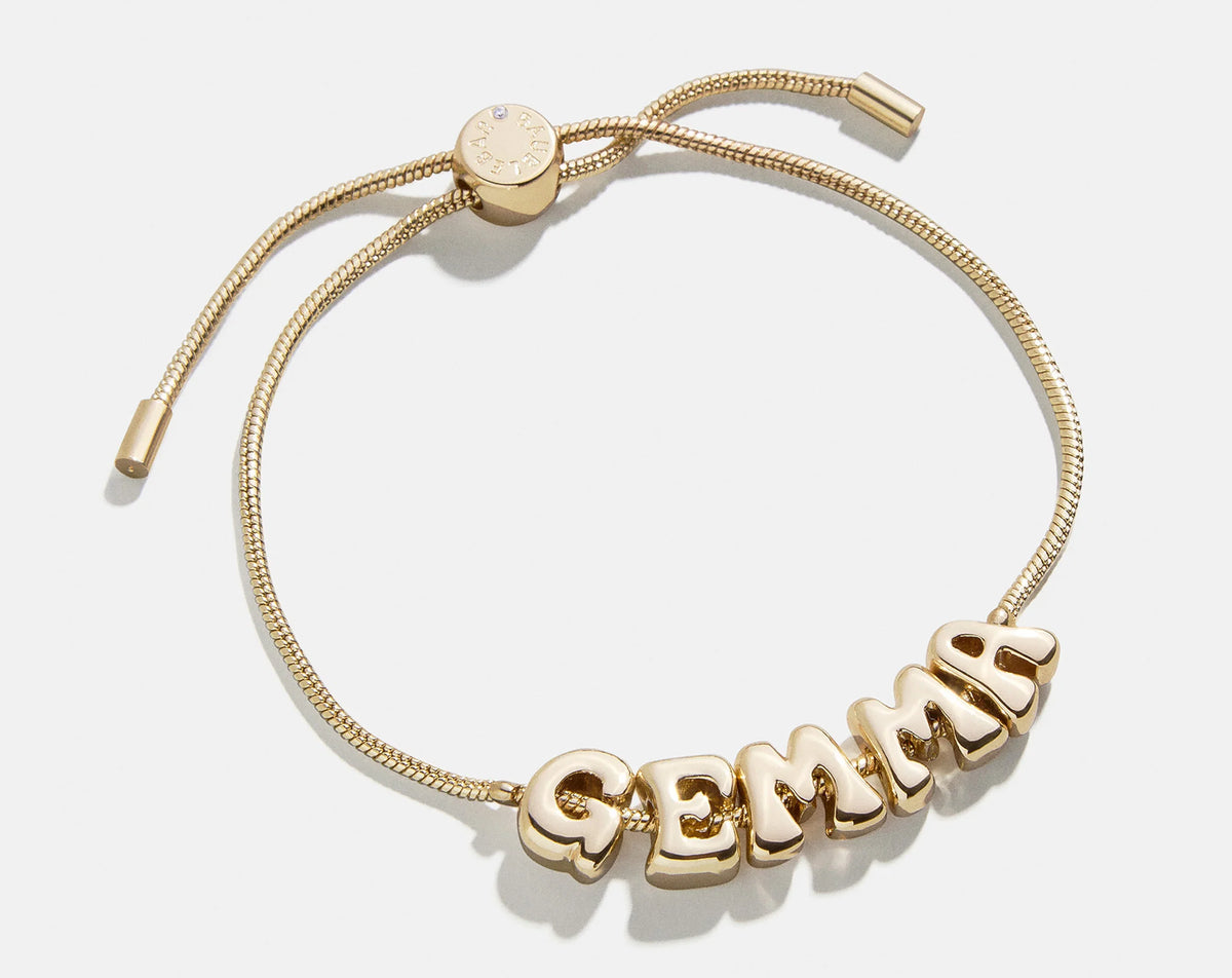 Bubble Slider Custom Bracelet - Bubble Single Strand