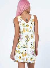 Nellie Mini Dress Multi Floral