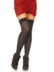 Angie Rib Knit Knee Socks